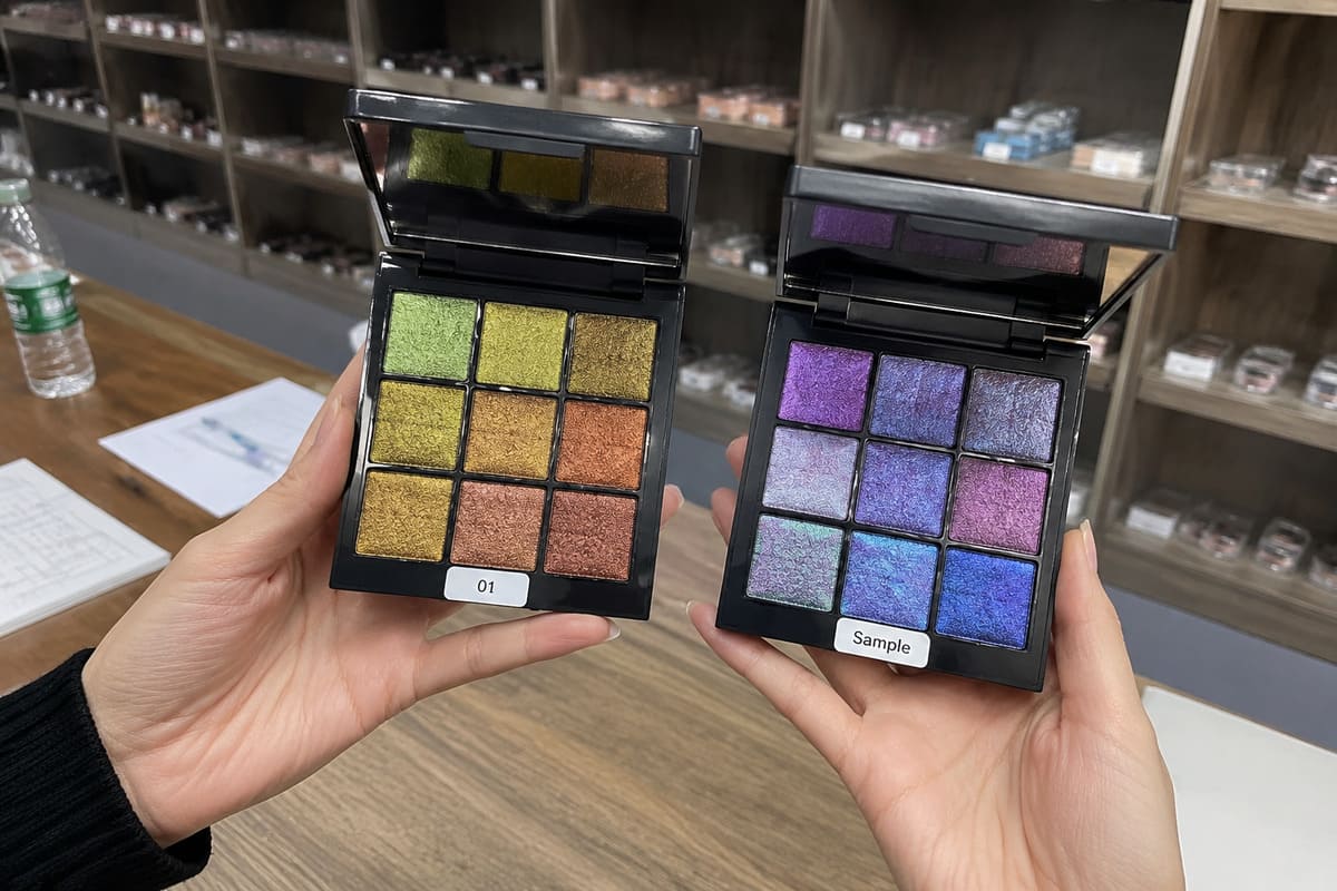 best eyeshadow company technical formulation and pigment capabilities