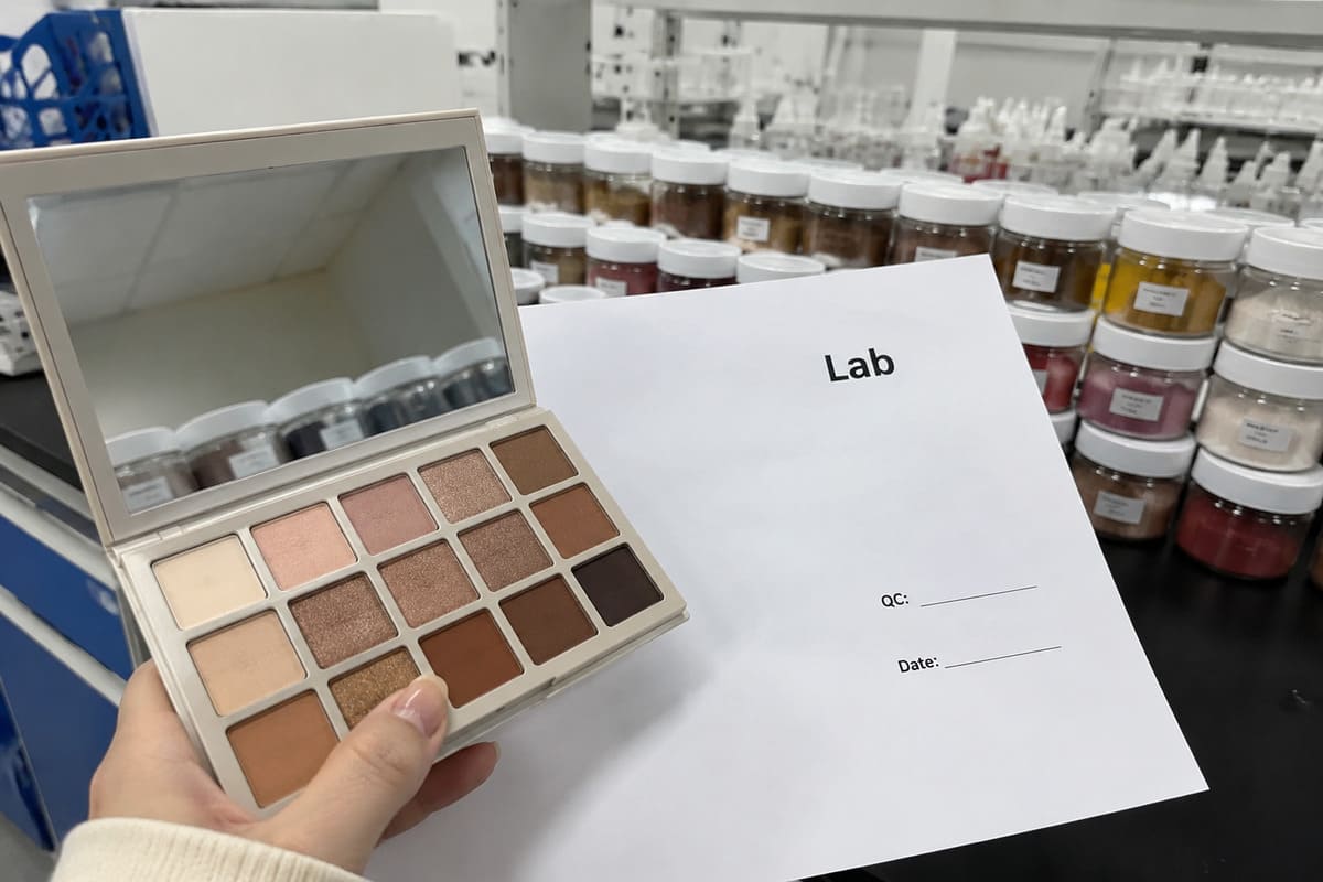 cosmetics manufacturer technical laboratory and quality control