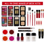 DINILANDAI Red Makeup Suitcase Kit – Portable Multi-Layer Case for Gifting & Retail gallery image 4