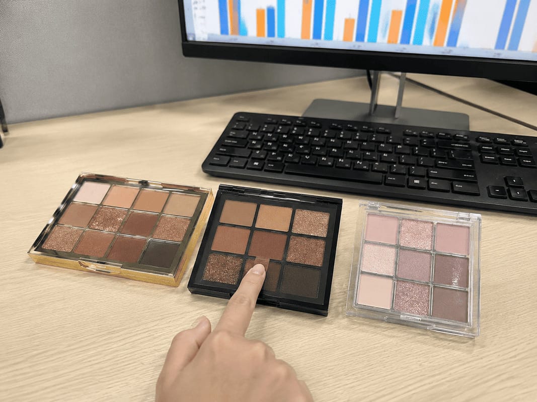 best eyeshadow palette competitor analysis for B2B buyers