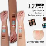 Vertina Beauty Clear Acrylic Makeup Sets – Portable Travel Kit for Amazon & Gifting gallery image 5