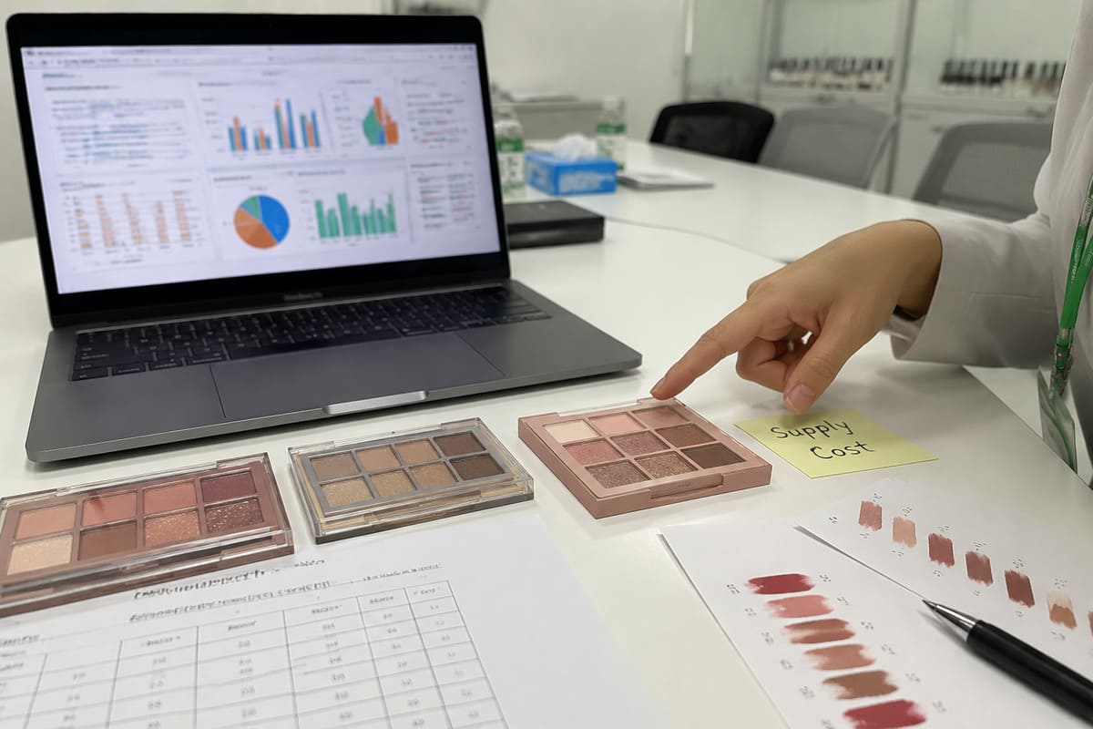 best eyeshadow palette brand supply chain analysis for B2B buyers