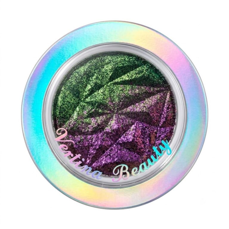Vertina Beauty Chameleon Eyeshadow – Holographic Single Pan, Color-Shifting Pigment