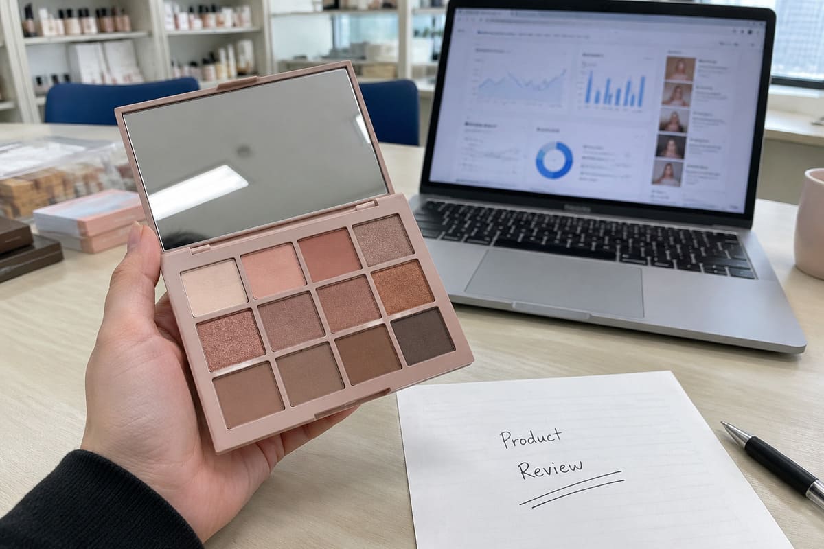 Eyeshadow benchmark analysis for a regional market best eyeshadow brand benchmark case study for Southeast Asian retail