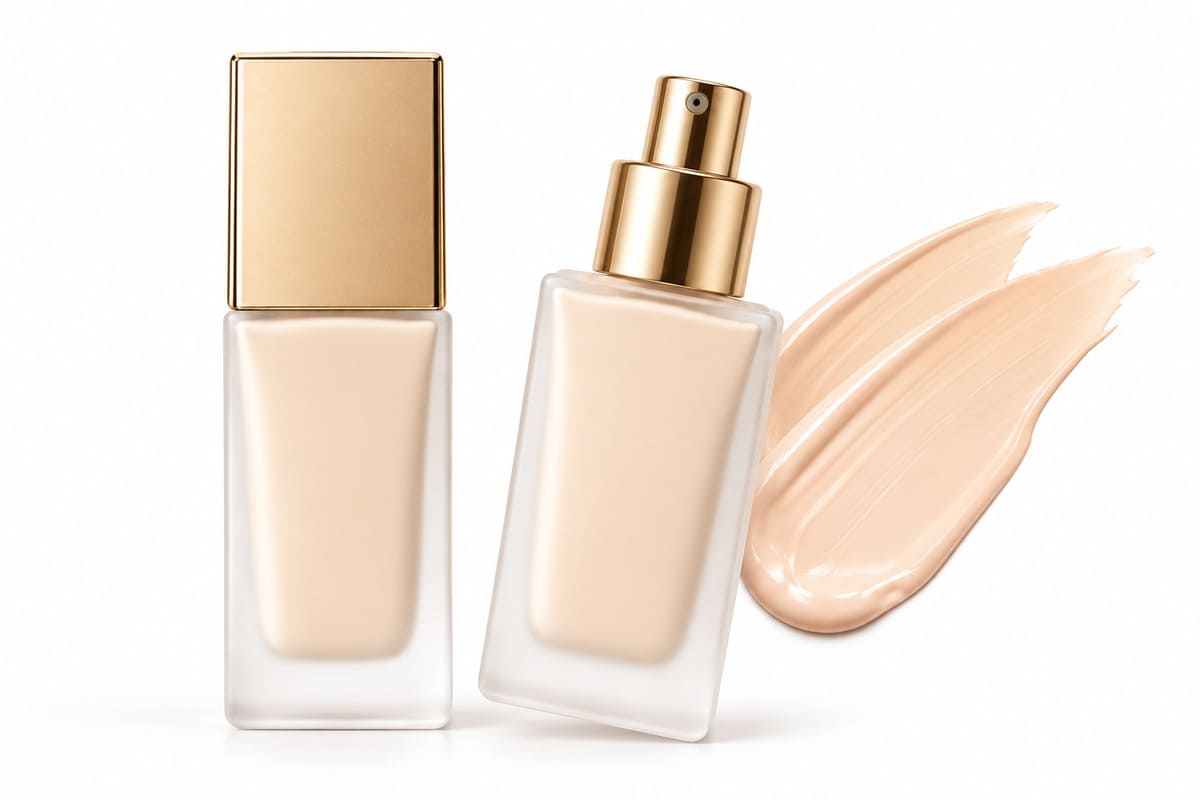 Liquid foundation, concealer and tinted moisturizer