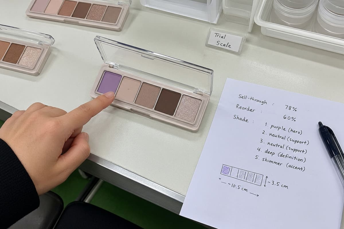 Low-MOQ eyeshadow trend testing and scale-up strategy eyeshadow trend in 2026 low MOQ testing and scale-up strategy