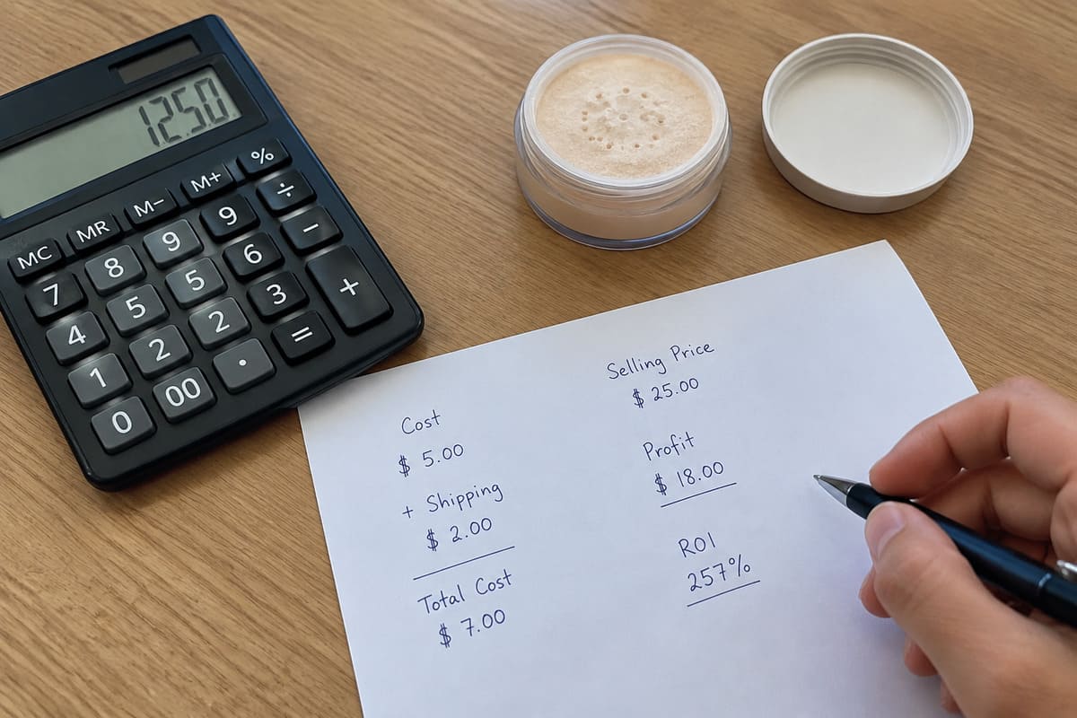 profitable beauty business ROI model for founders