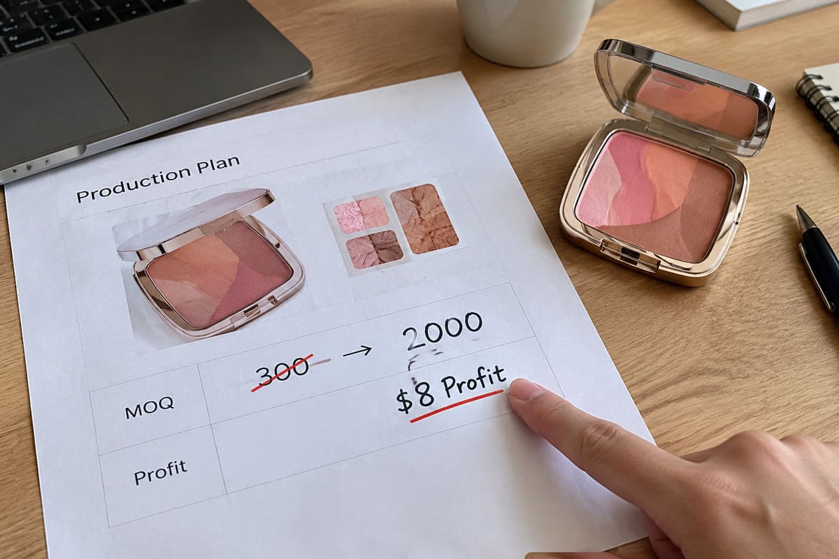 founder tripled profit margin profitable beauty business case