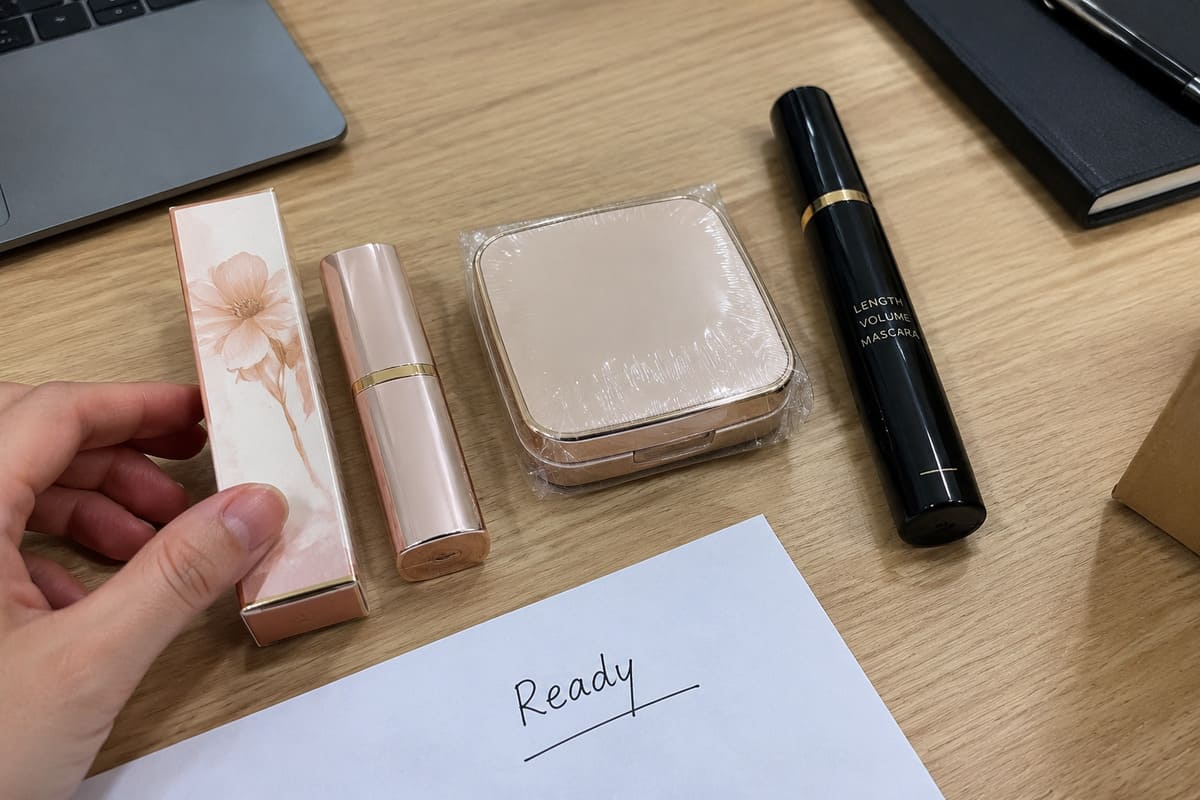 unbranded white label cosmetics with no retail packaging