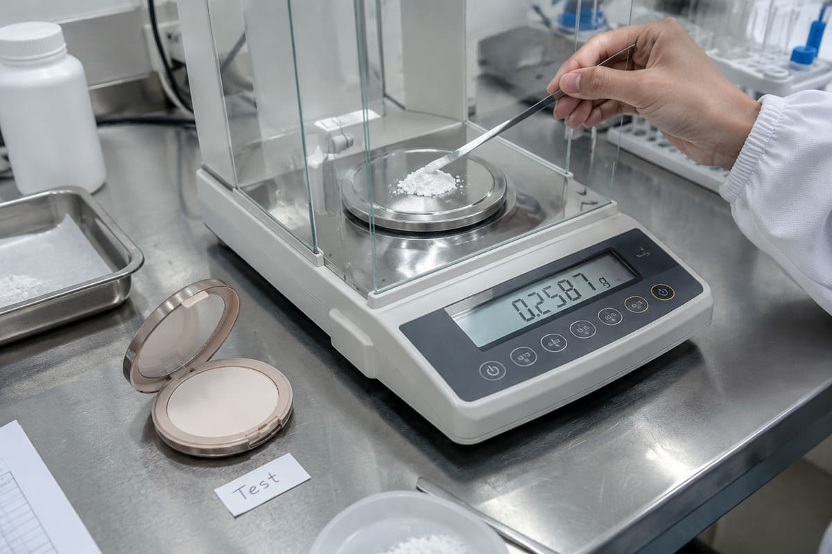 Mineral pigment COA batch testing mineral pigment certificate of analysis COA document with batch data