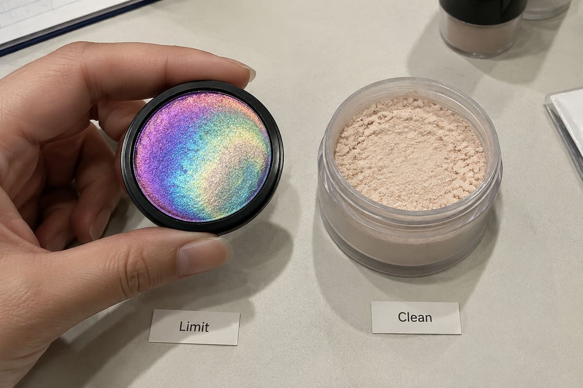 Mineral makeup evidence chain protects brand brand owner forwarding evidence chain documents to a retail buyer