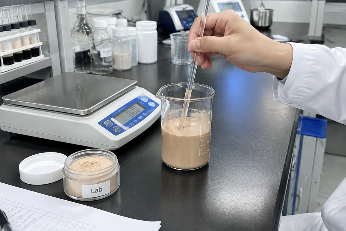 OEM makeup manufacturer project workflow from brief to quality control release